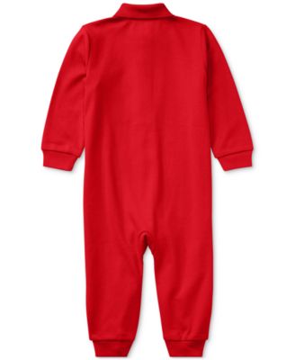 Baby Boys Cotton Classic Polo Coverall