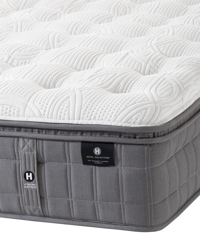 Hotel Collection by Aireloom 14" Vitagenic Hand Made Luxury Plush Euro Top Mattress King