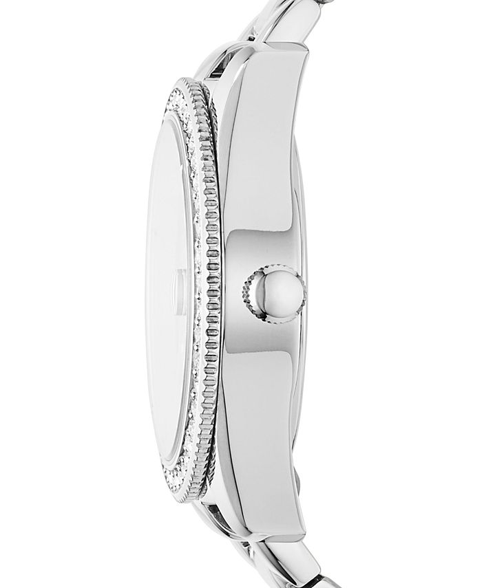 Fossil Women's Scarlette Stainless Steel Bracelet Watch 32mm - Macy's