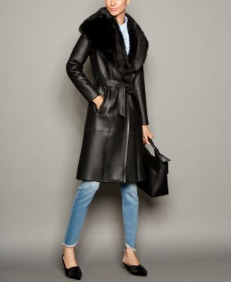 The Fur Vault - Shearling Lamb Coat