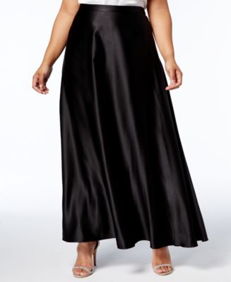 Alex Evenings Plus Size A-Line Maxi Skirt - Macy's