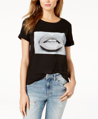GUESS - Cotton Embellished T-Shirt