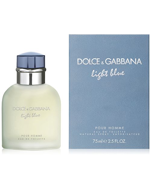 Dolce & Gabbana DOLCE&GABBANA Men's Light Blue Pour Homme Eau de ...