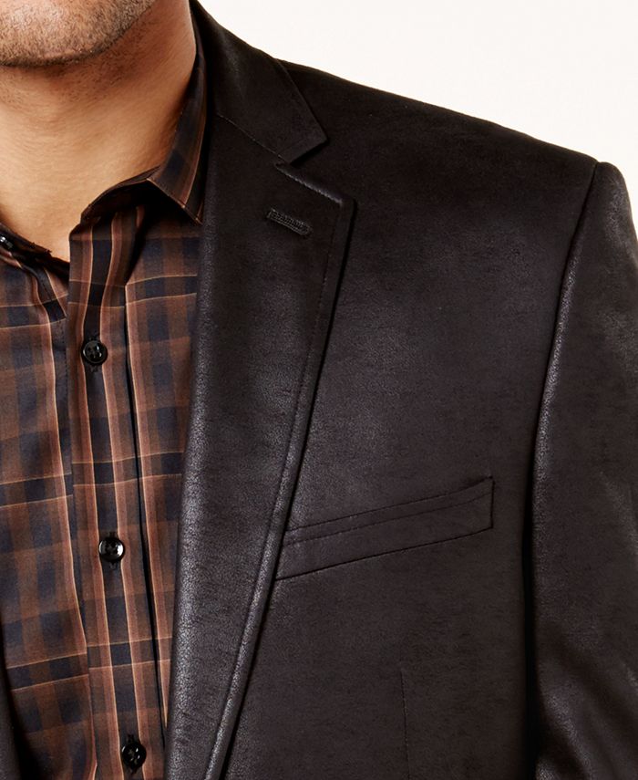 Andrew Marc Marc New York by Men's SlimFit FauxLeather Sport Coat