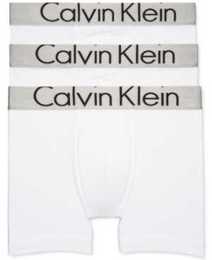 image of Calvin Klein Steel Men-s 3-Pk. Micro Boxer Briefs