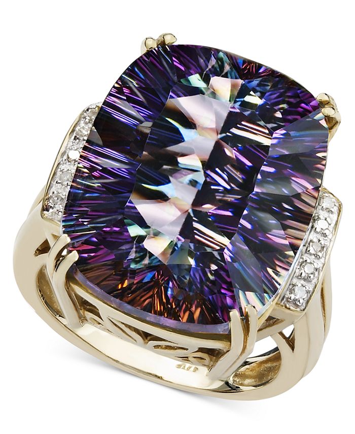 Macy's topaz hotsell ring