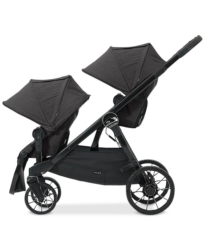 Baby jogger city select second seat black frame clearance