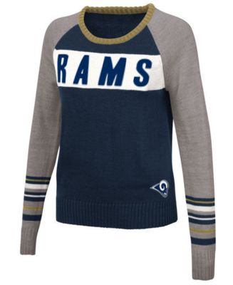 Touch By Alyssa Milano Women's Los Angeles Rams Team Spirit Sweater - Macy's