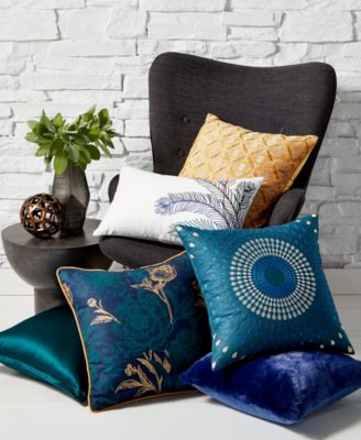 jewel colored pillows