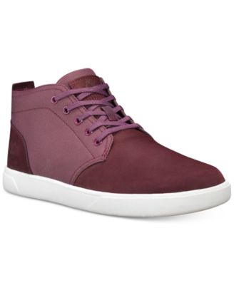 men's groveton ltt chukka leather & fabric sneaker