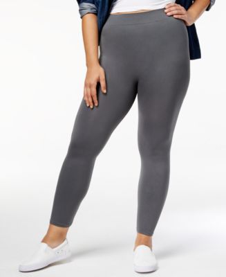 First Looks Women's Plus Seamless Leggings, Created for Macy's ...
