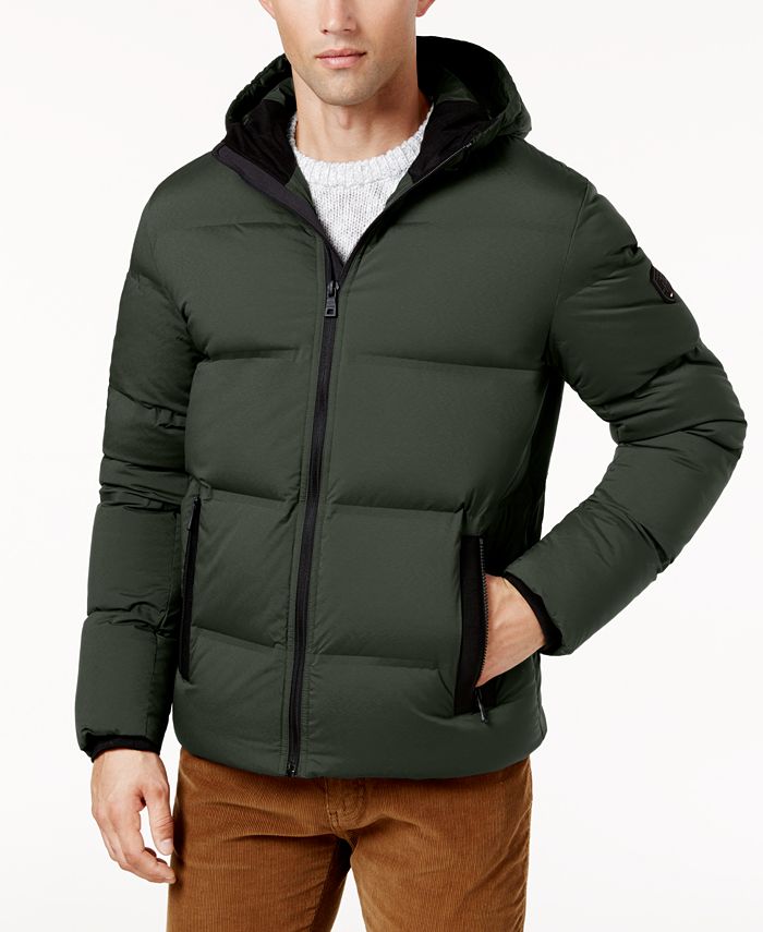 Tommy Hilfiger Men's Hooded Puffer Jacket, Created for Macy's Macy's