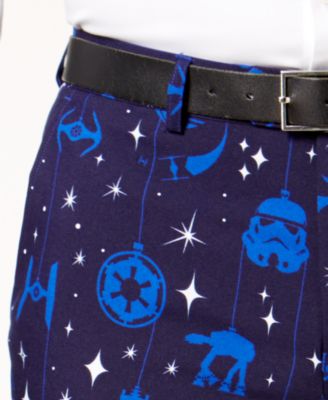 OppoSuits Men's Slim-Fit Starry Side Star Wars Suit and Tie