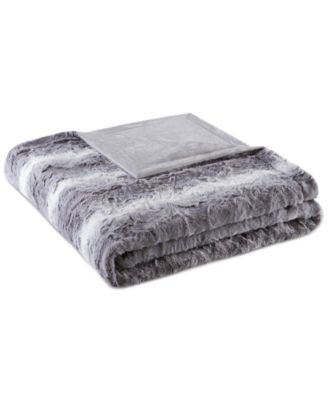 Zuri Faux-Fur Throw, 60" x 70"
