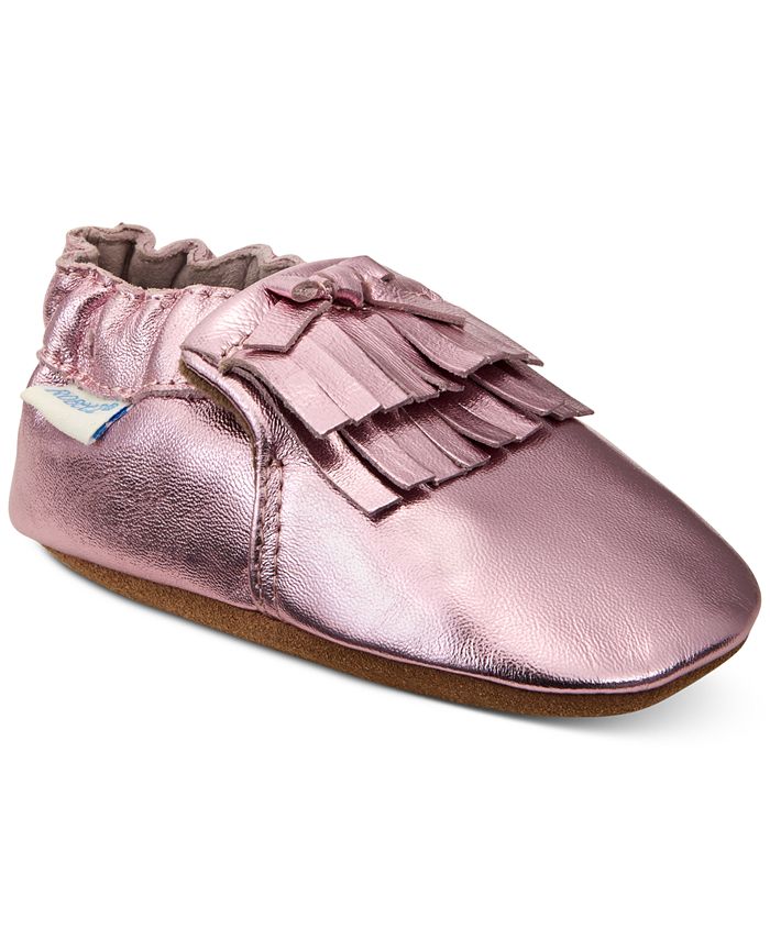 Robeez Mackenzie Moccasins Baby Girls Macy s