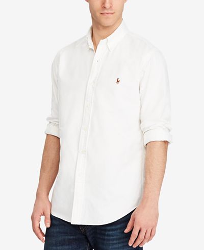 ralph lauren oxford shirt classic fit