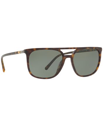 Burberry Polarized Sunglasses , BE4257 - Macy's