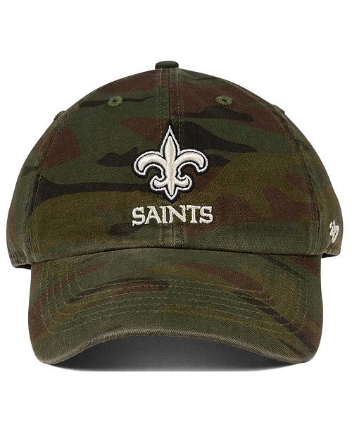 47 Brand New Orleans Saints Regiment Clean Up Cap Reviews Sports Fan Shop By Lids Men Macy S