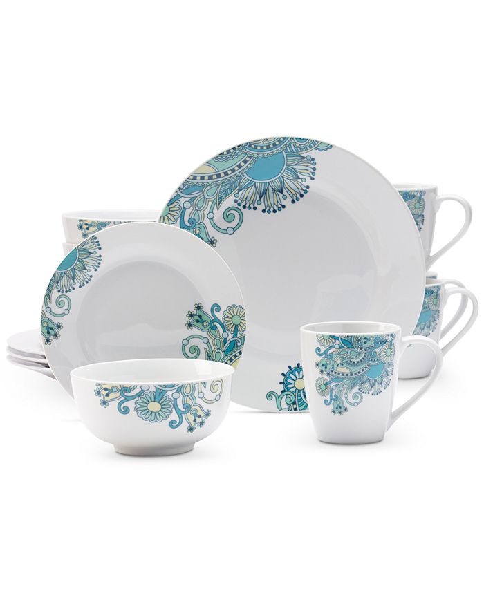Tabletops Unlimited Tansy 16Pc. Dinnerware Set Macy's