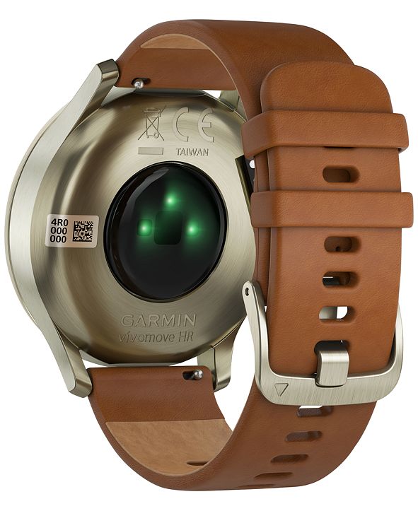 leather strap for garmin vivomove hr