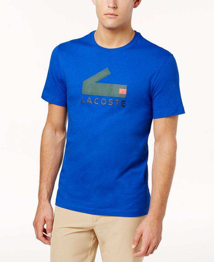Lacoste Men's Graphic-Print Logo T-Shirt - Macy's