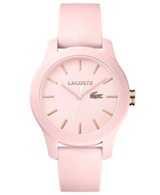 lacoste pink watch