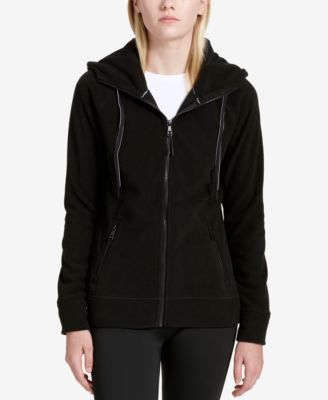 calvin klein performance logo zip hoodie