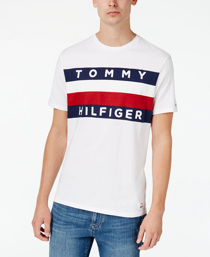 Tommy Hilfiger Men's Big & Tall Upstate Tee & Reviews - T-Shirts - Men ...
