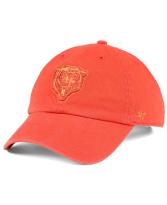 '47 Brand Chicago Bears Triple Rush CLEAN UP Cap - Macy's