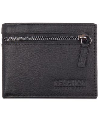 Kenneth Cole Reaction Men's Eldridge Leather RFID Slim Wallet