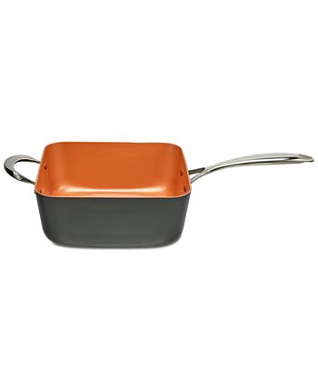 Bella Copper Titanium 10 Fry Pan - Macy's