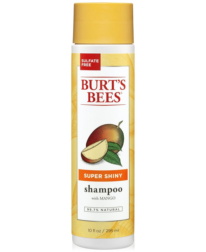Burt's Bees Super Shiny Shampoo With Mango, 10 fl. oz. Macy's