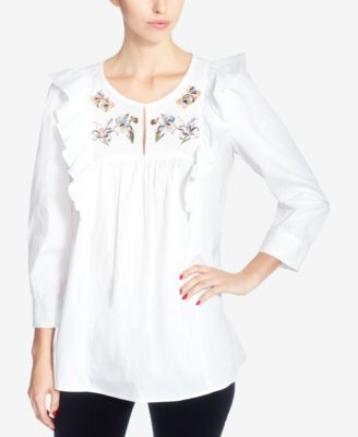 Catherine Malandrino - Embroidered Jan Blouse