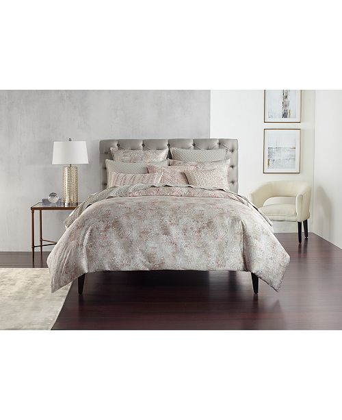 Hotel Collection Speckle Cotton Printed Twin Comforter Created