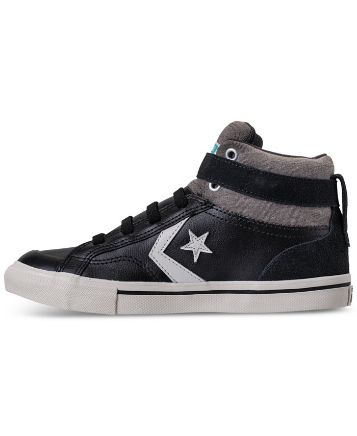 Converse Boys' Pro Blaze Strap Casual Sneakers from Finish Line - Macy's