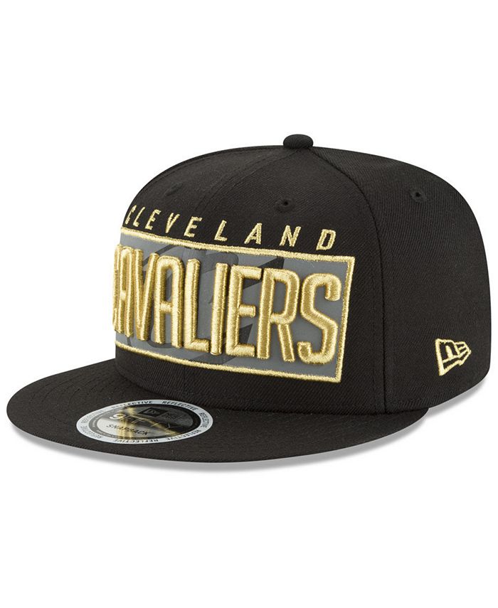 New Era Cleveland Cavaliers Golden Reflective 9FIFTY Snapback Cap - Macy's