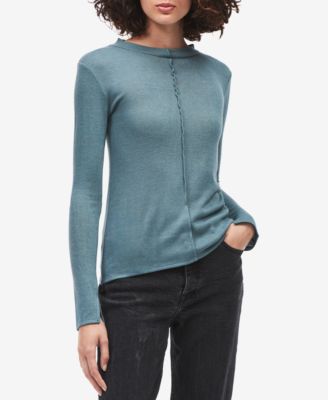 Calvin Klein Jeans - Long-Sleeve Seam-Detail Sweater