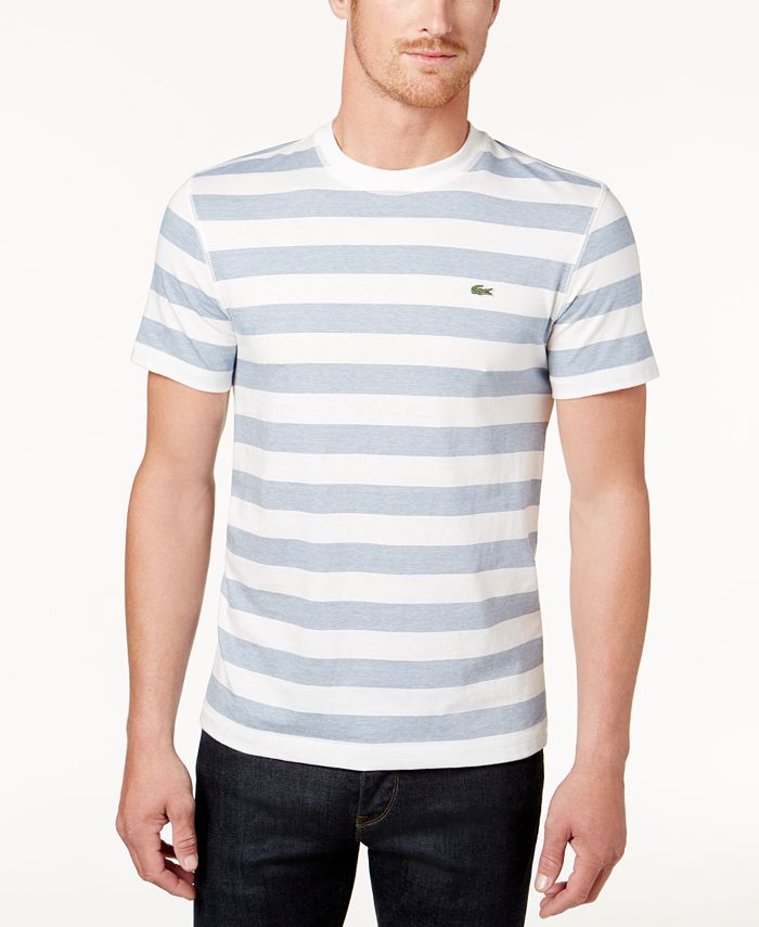 Lacoste Men's Striped Jersey T-Shirt & Reviews - T-Shirts - Men - Macy's