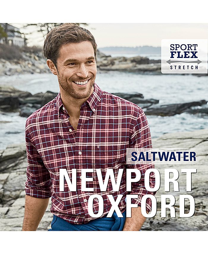 IZOD Men's Saltwater Oxford Shirt Macy's
