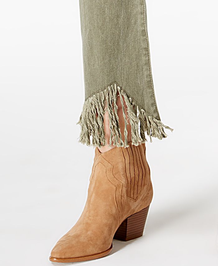 INC International Concepts I.N.C. Petite FrayedHem Jeans, Created for
