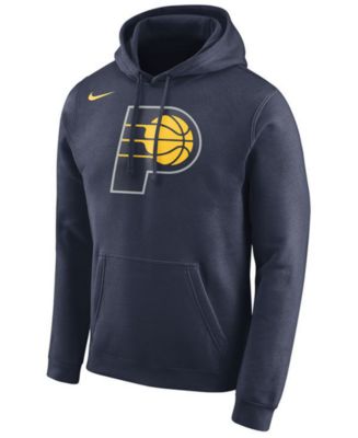 Nike Men's Indiana Pacers Logo Club Hoodie - Macy's