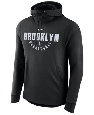 Nike Men's Brooklyn Nets Practice Therma Hoodie - Macy's