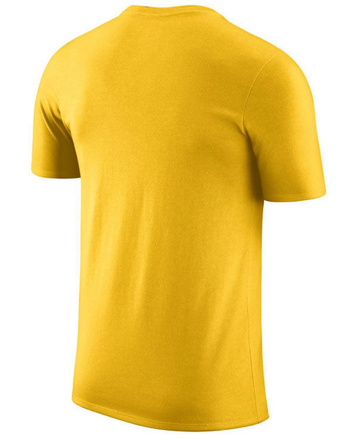 Nike Men's Los Angeles Lakers Dri-FIT Cotton Logo T-Shirt & Reviews ...