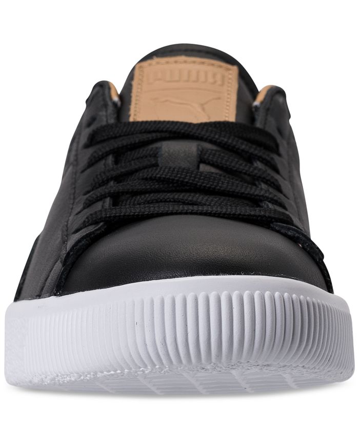 Puma Women's Clyde Core Leather Casual Sneakers from Finish Line - Macy's