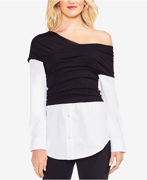 vince camuto tops at macys