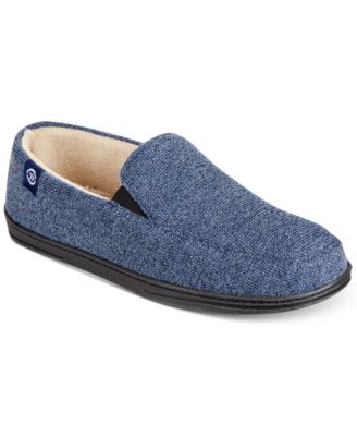 isotoner mens moccasin slippers