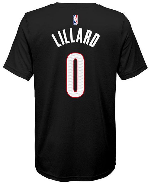Nike Damian Lillard Portland Trail Blazers Icon Name Number T Shirt Big Boys 8 20 Reviews Sports Fan Shop By Lids Men Macy S