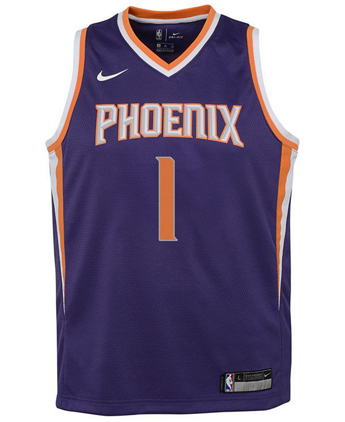 Devin Booker Phoenix Suns Nike Youth Swingman Jersey Purple - Icon Edition