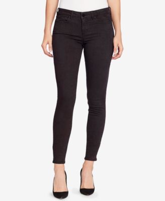 WILLIAM RAST - Textured Skinny Jeans, Black Wash