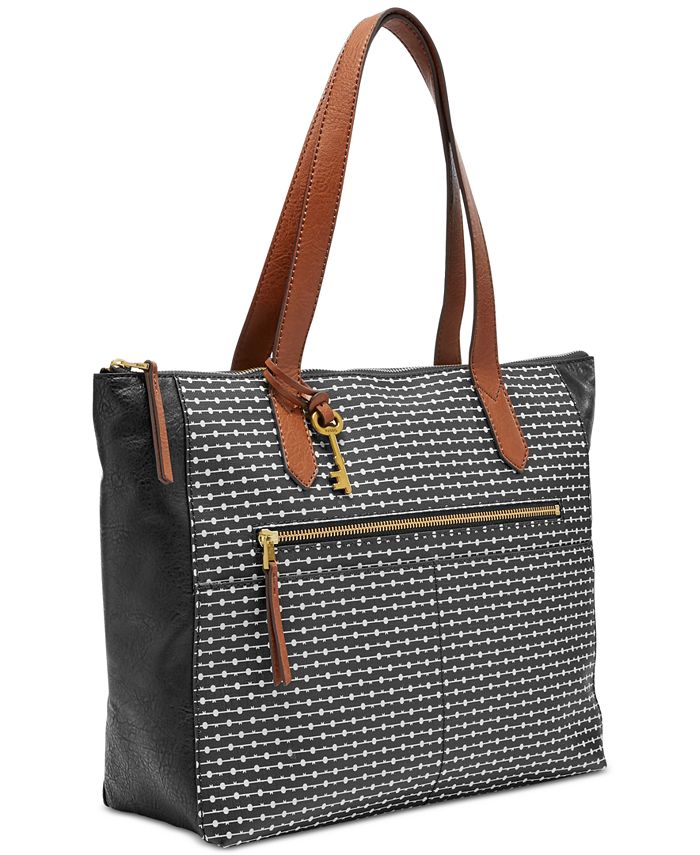 Fossil Fiona East West Medium Tote - Macy's